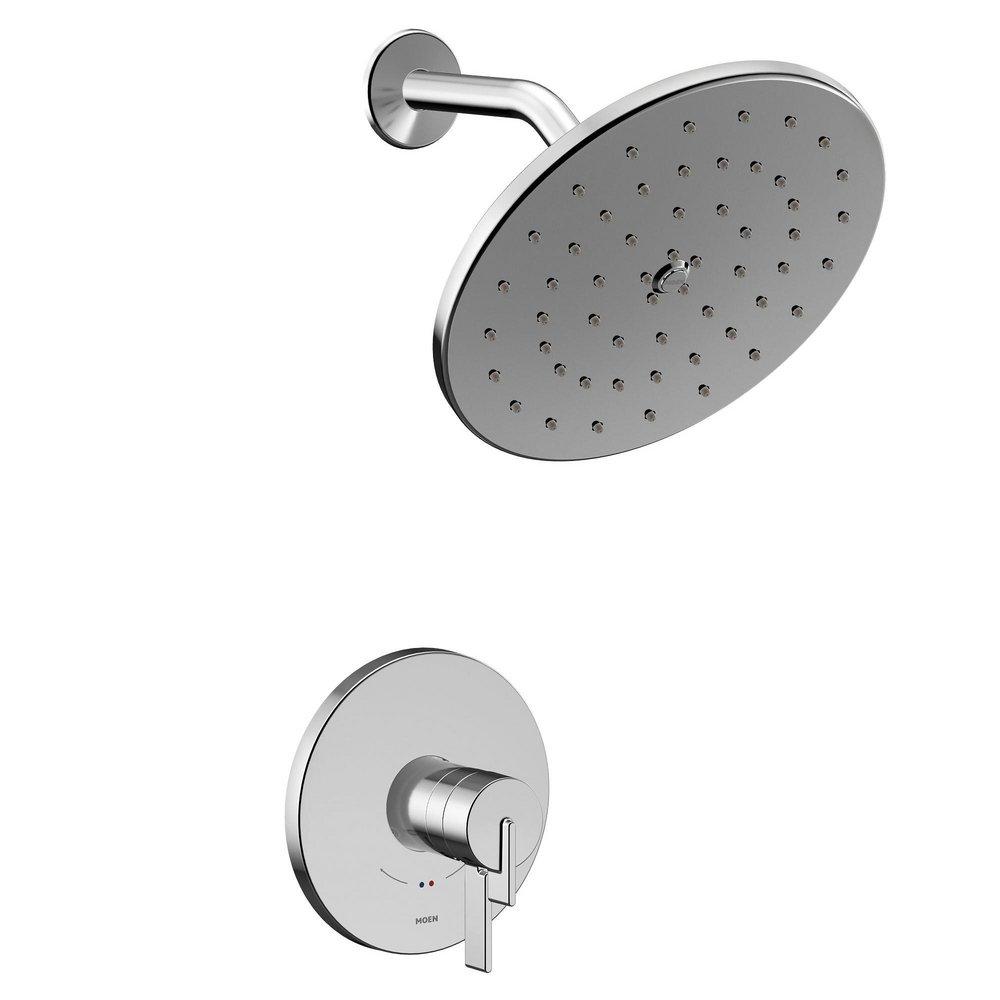Moen Chrome Single Handle Single Function Shower Faucet (Trim Only) 