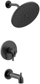 Moen Matte Black Single Handle Bathtub & Shower Faucet (Trim Only) 