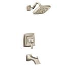 Moen Brushed Nickel Single Handle Bathtub & Shower Faucet 