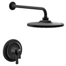 Moen Matte Black One Handle Single Function Shower Faucet (Trim Only) 