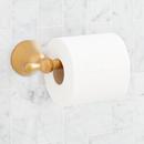 Toilet Tissue Holder in Brushed Gold