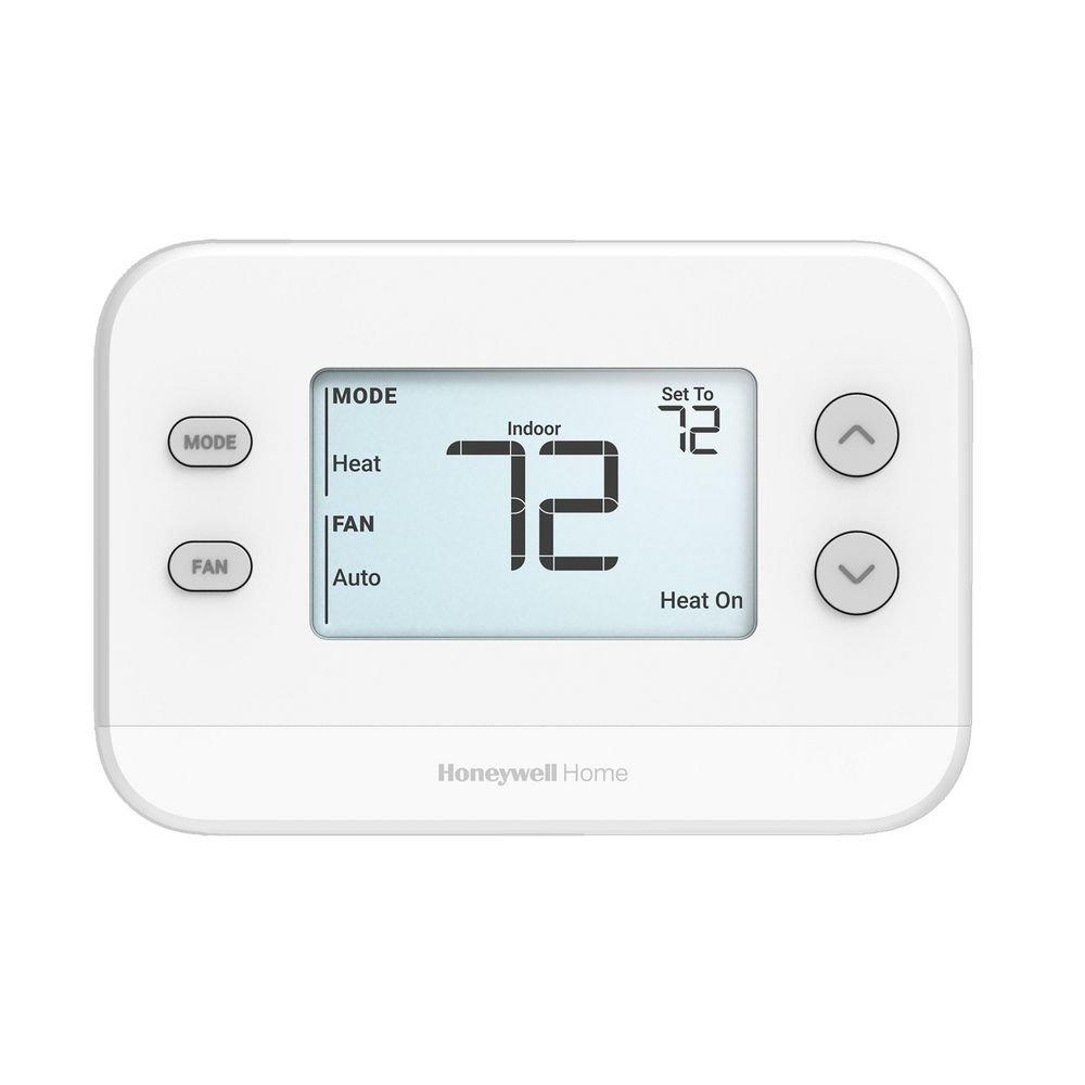 Honeywell Home White Non-Programmable Thermostat in White 