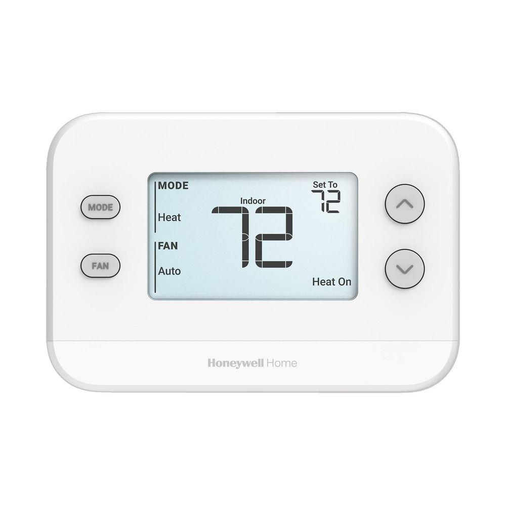 Honeywell Home White Non-Programmable Thermostat in White 