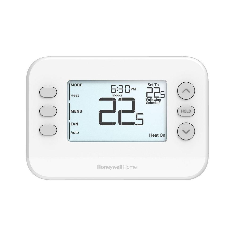 Honeywell Home White Programmable Thermostat in White 