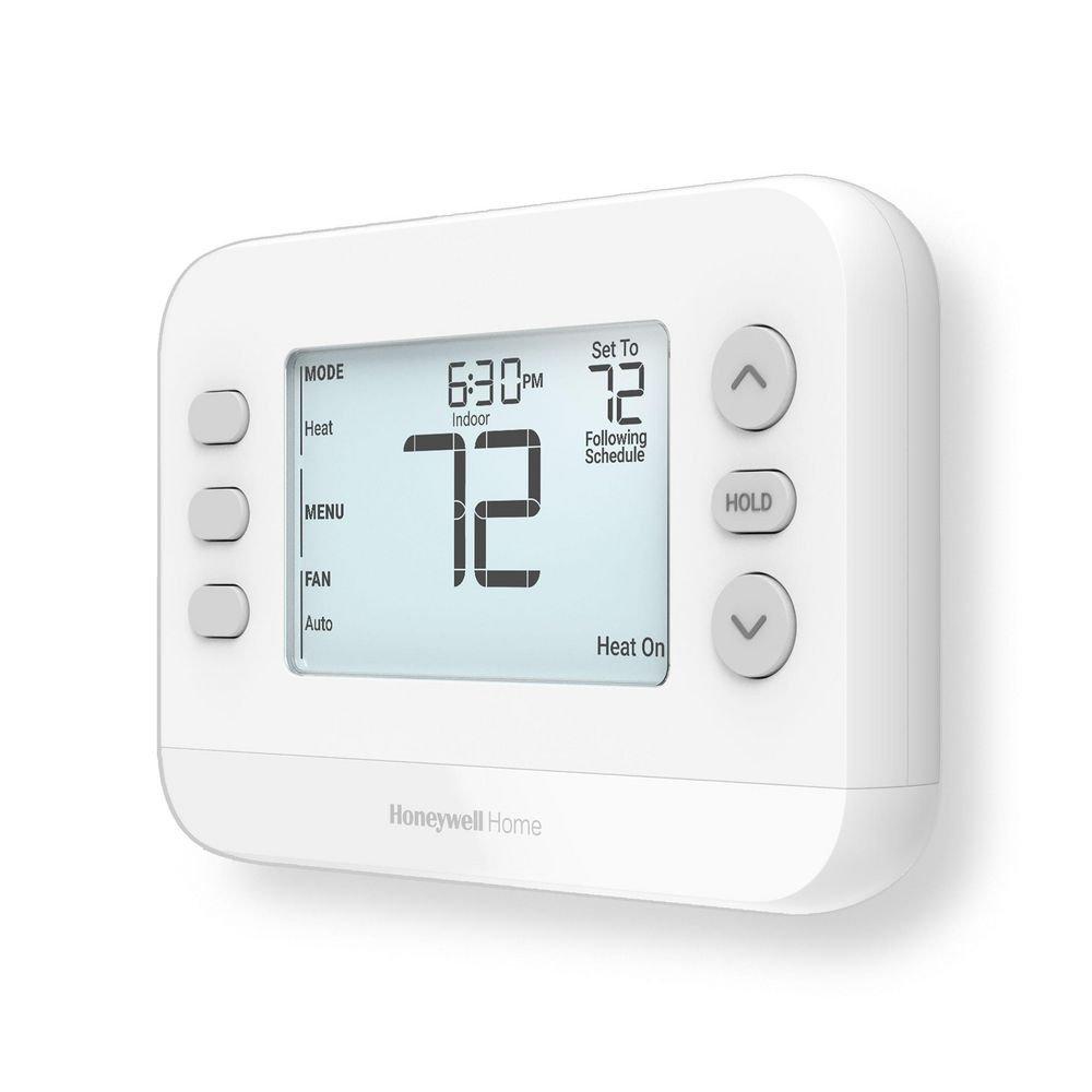 Honeywell Home White Programmable Thermostat in White 
