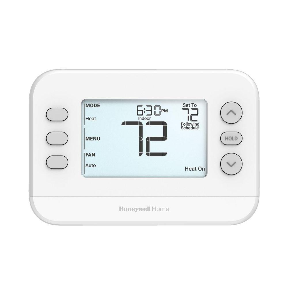 Honeywell Home White Programmable Thermostat in White 