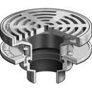 3 in. No Hub Floor Drain with 9 in. Adjustable Tractor Grate 