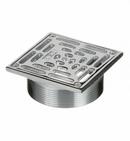 5 in. X 5 in. Grate in Chrome Plated 