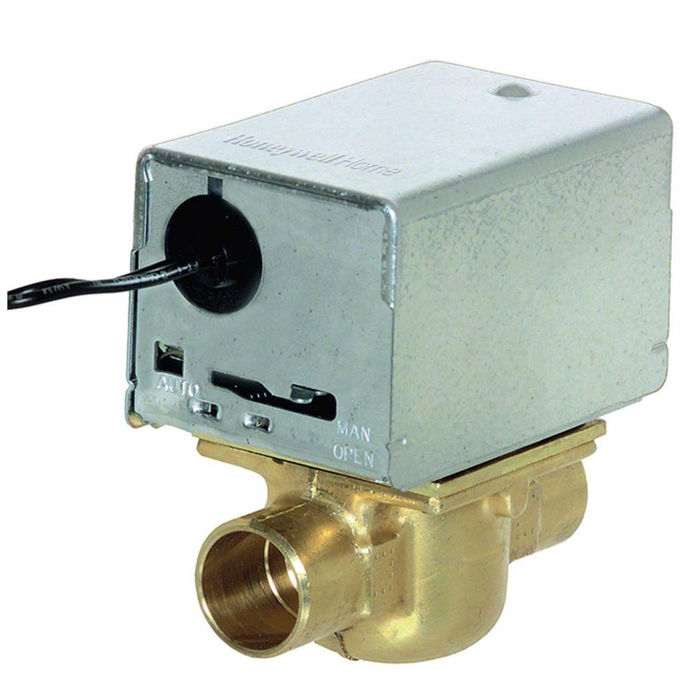 Honeywell Home Metallic 24V 2-Position Zone Valve for Honeywell 802360UA/U and 802360JA/U 