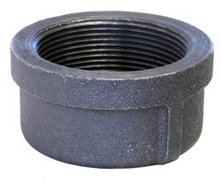 1 in. Threaded 150# Black Malleable Iron Cap
