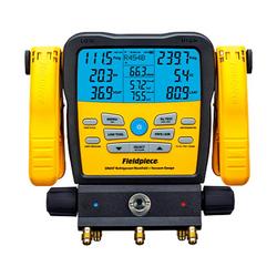 3?Port Wireless Digital Refrigerant Manifold with Built?In Vacuum Gauge