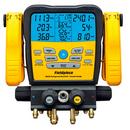 4-Port Wireless Digital Refrigerant Manifold with Built-In Vacuum Gauge & 3/8 in. Vacuum Port 