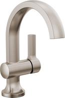 Single Handle Monoblock Bathroom Sink Faucet in SpotShield® Brushed Nickel