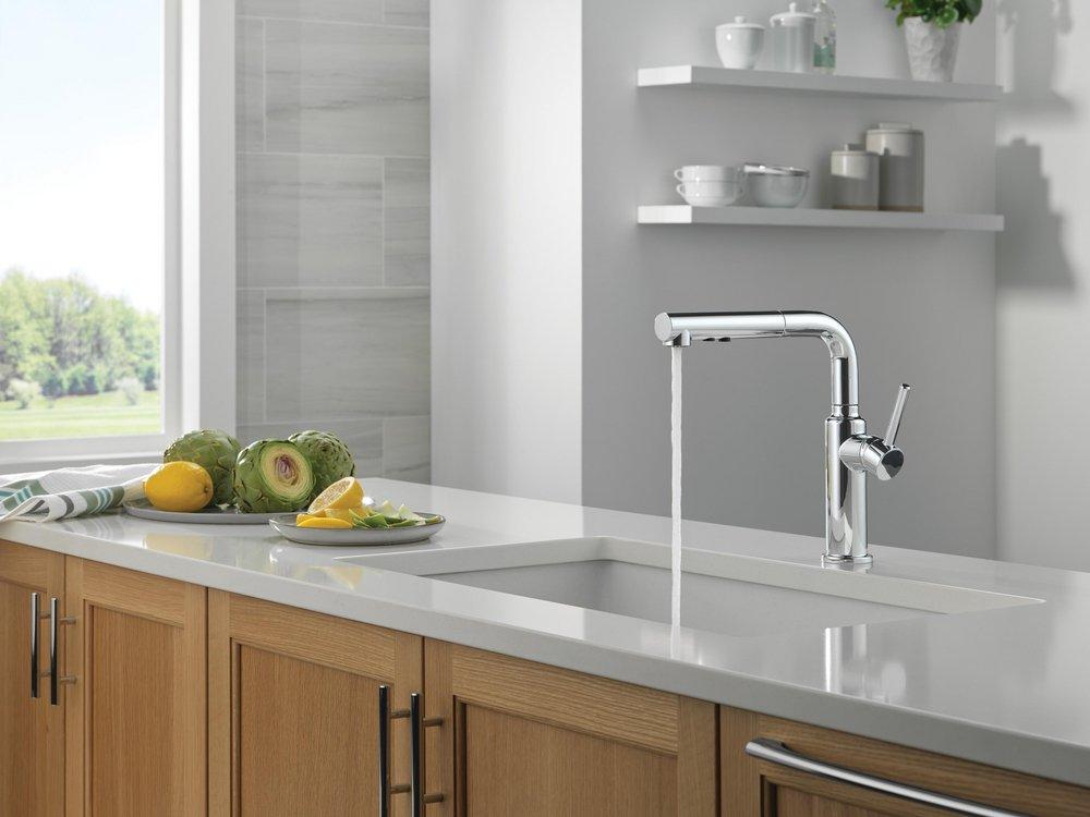 DELTA DANERI PULL-OUT KITCHEN FAUCET 