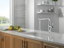 Single Handle Pull Out Kitchen Faucet in Chrome 