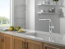 Single Handle Pull Out Kitchen Faucet in Chrome 