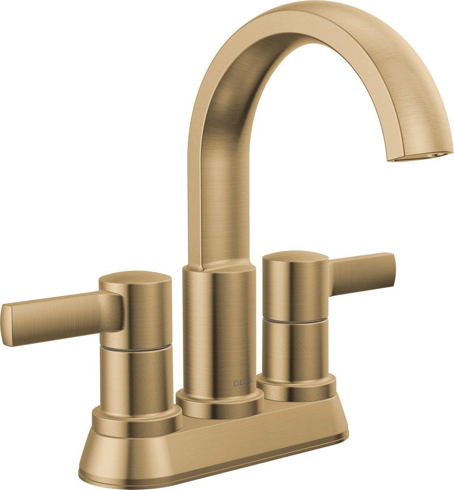 DELTA ALBION TWO HANDLE CENTERSET BATHROOM FAUCET 