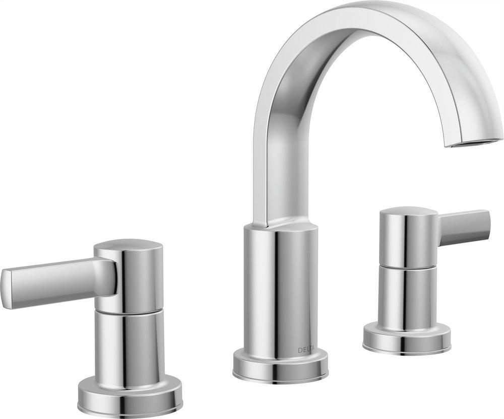 DELTA ALBION TWO HANDLE WIDESPREAD BATHROOM FAUCET 
