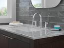 Two Handle Widespread Bathroom Sink Faucet in Chrome 