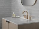Two Handle Widespread Bathroom Sink Faucet in Champagne Bronze 
