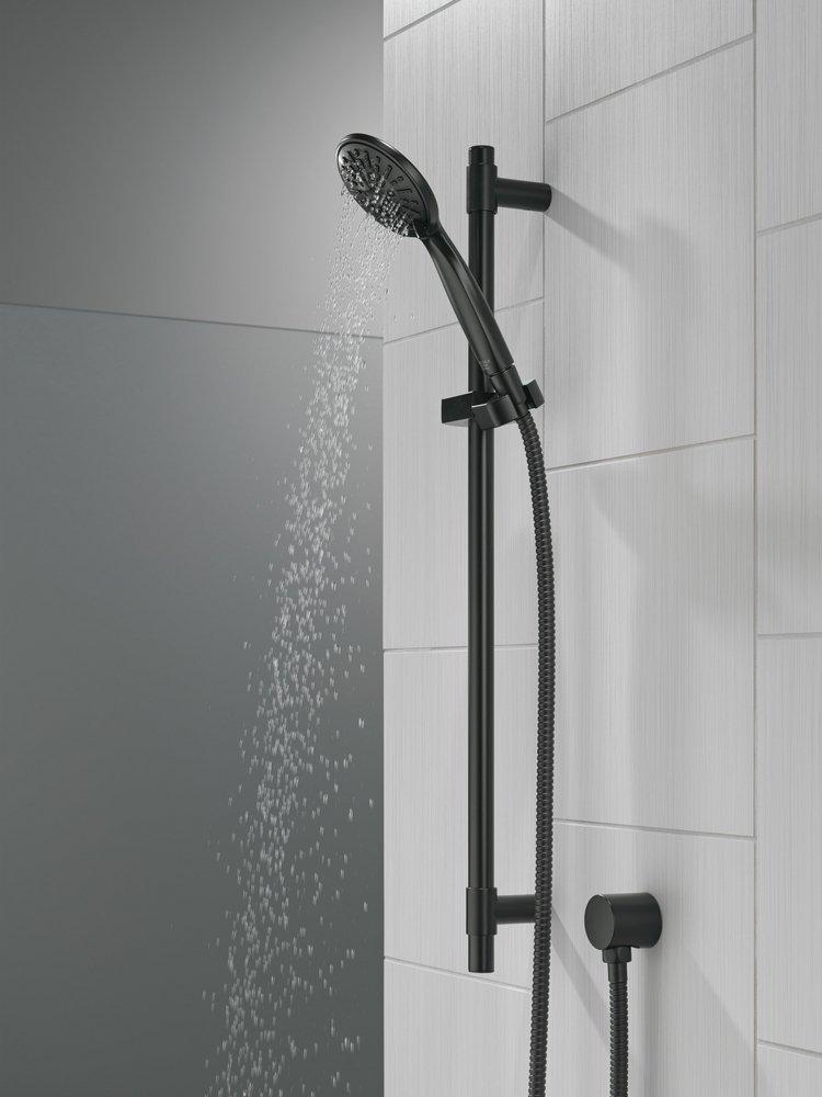 Delta Faucet Matte Black Multi Function Hand Shower 