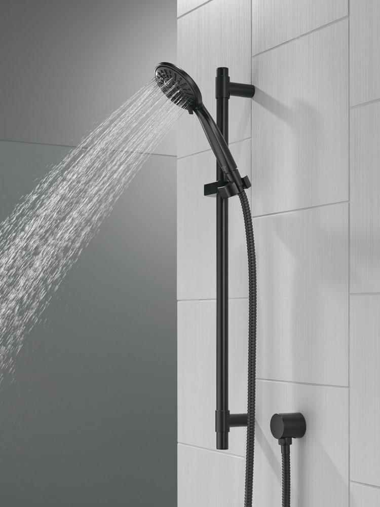 Delta Faucet Matte Black Multi Function Hand Shower 