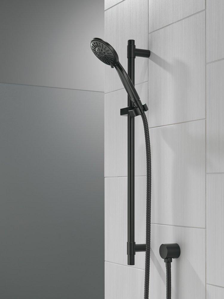 Delta Faucet Matte Black Multi Function Hand Shower 