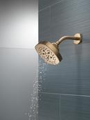 Multi Function Showerhead in Lumicoat Champagne Bronze 