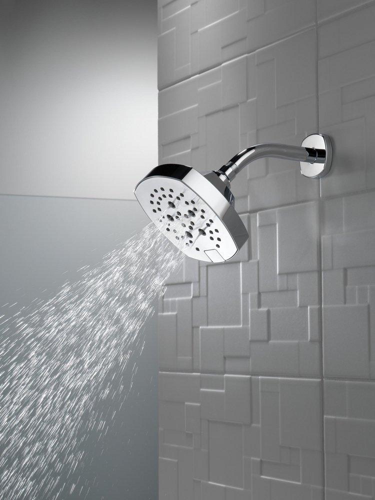 Multi Function Showerhead in Lumicoat Chrome 