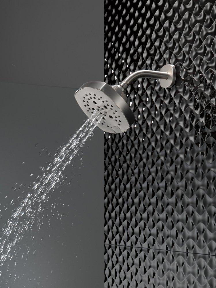 Multi Function Showerhead in Lumicoat Stainless 