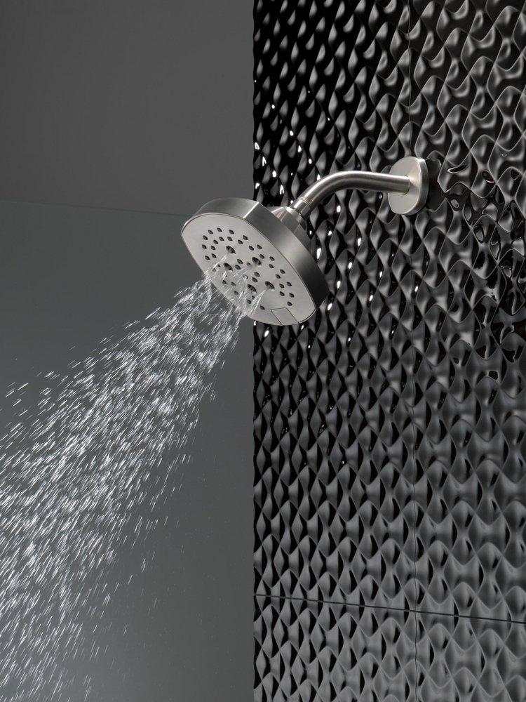 Multi Function Showerhead in Lumicoat Stainless 