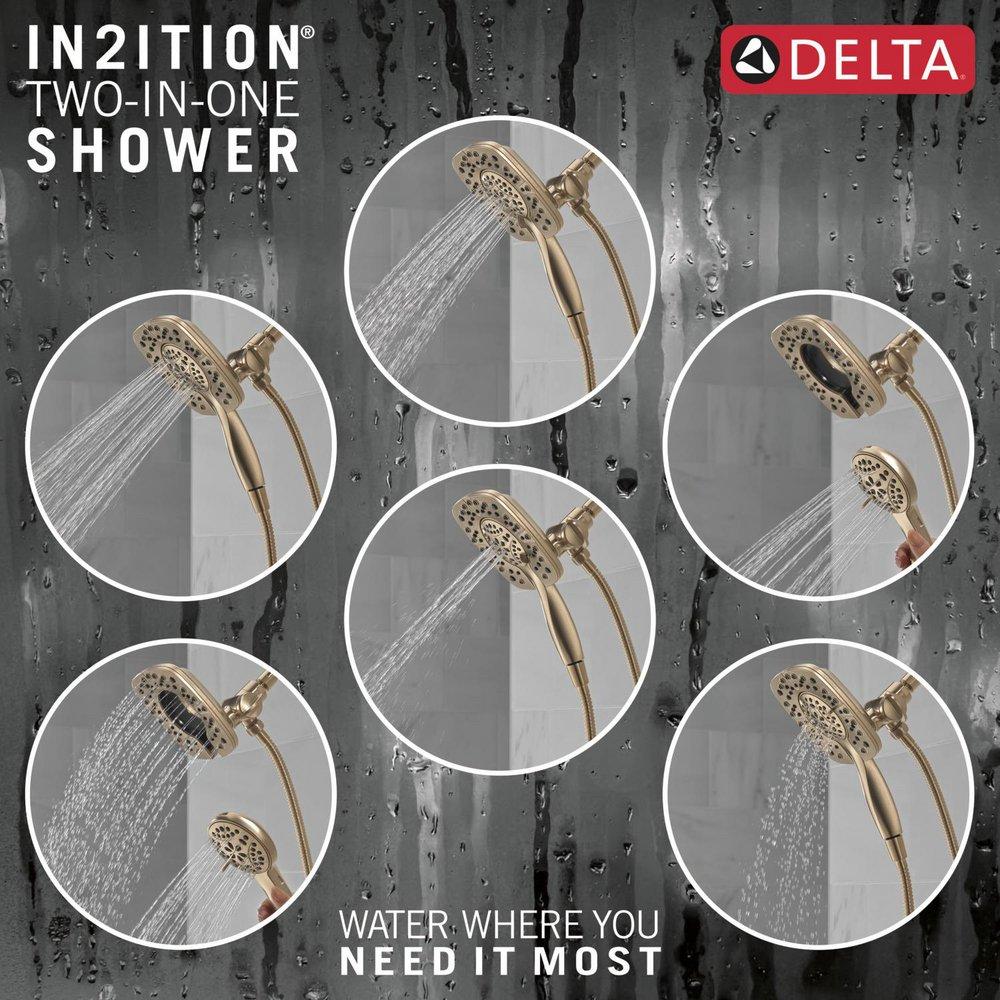 Delta Faucet Champagne Bronze Multi Function Hand Shower 