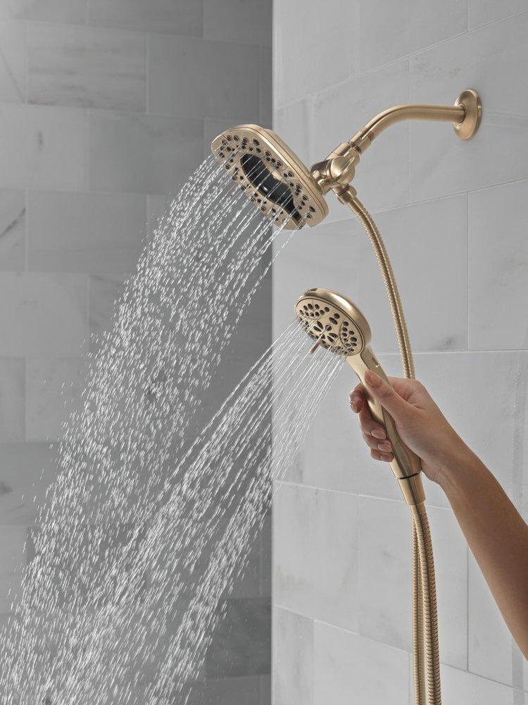 Delta Faucet Champagne Bronze Multi Function Hand Shower 