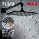 Single Function Showerhead in Matte Black 