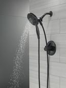 Delta Faucet Matte Black Single Handle Multi Function Shower Faucet (Trim Only) 