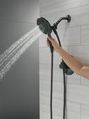 Delta Faucet Matte Black Single Handle Multi Function Shower Faucet (Trim Only) 