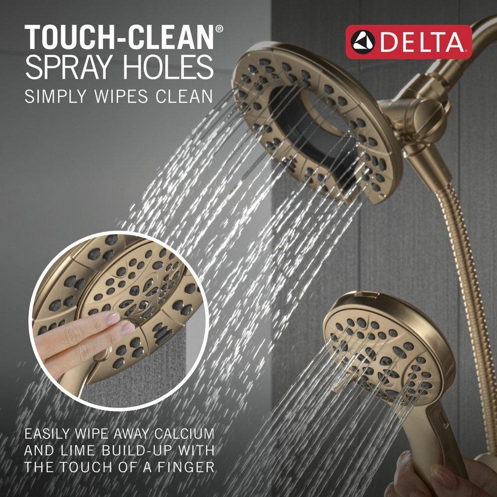 Delta Faucet Champagne Bronze Single Handle Multi Function Shower Faucet (Trim Only) 