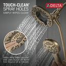 Delta Faucet Champagne Bronze Single Handle Multi Function Shower Faucet (Trim Only) 