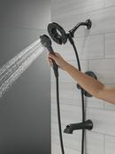 Delta Faucet Matte Black Single Handle Multi Function Bathtub & Shower Faucet (Trim Only) 