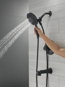 Delta Faucet Matte Black Single Handle Multi Function Bathtub & Shower Faucet (Trim Only) 