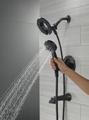 Delta Faucet Matte Black Single Handle Multi Function Bathtub & Shower Faucet (Trim Only) 