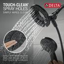 Delta Faucet Matte Black Single Handle Multi Function Bathtub & Shower Faucet (Trim Only) 