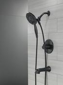Delta Faucet Matte Black Single Handle Multi Function Bathtub & Shower Faucet (Trim Only) 