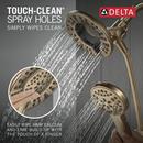 Delta Faucet Champagne Bronze Single Handle Multi Function Bathtub & Shower Faucet (Trim Only) 