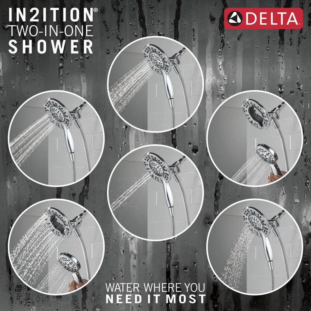 Delta Faucet Chrome Single Handle Multi Function Bathtub & Shower Faucet (Trim Only) 