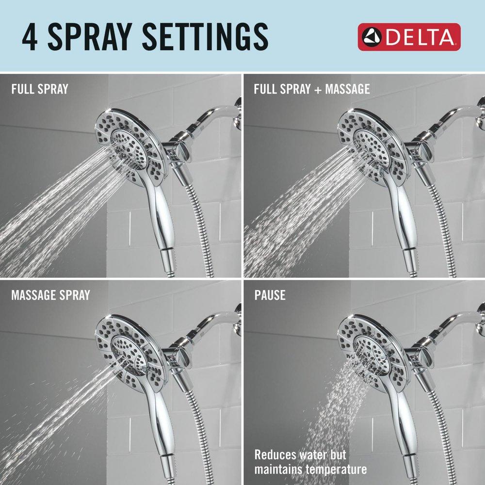 Delta Faucet Chrome Single Handle Multi Function Bathtub & Shower Faucet (Trim Only) 