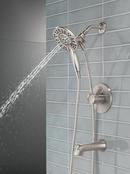 Delta Faucet SpotShield Brushed Nickel Single Handle Multi Function Bathtub & Shower Faucet (Trim Only) 
