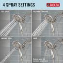 Delta Faucet SpotShield Brushed Nickel Single Handle Multi Function Bathtub & Shower Faucet (Trim Only) 