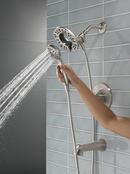 Delta Faucet SpotShield Brushed Nickel Single Handle Multi Function Bathtub & Shower Faucet (Trim Only) 