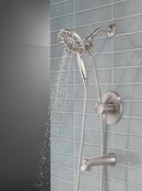 Delta Faucet SpotShield Brushed Nickel Single Handle Multi Function Bathtub & Shower Faucet (Trim Only) 